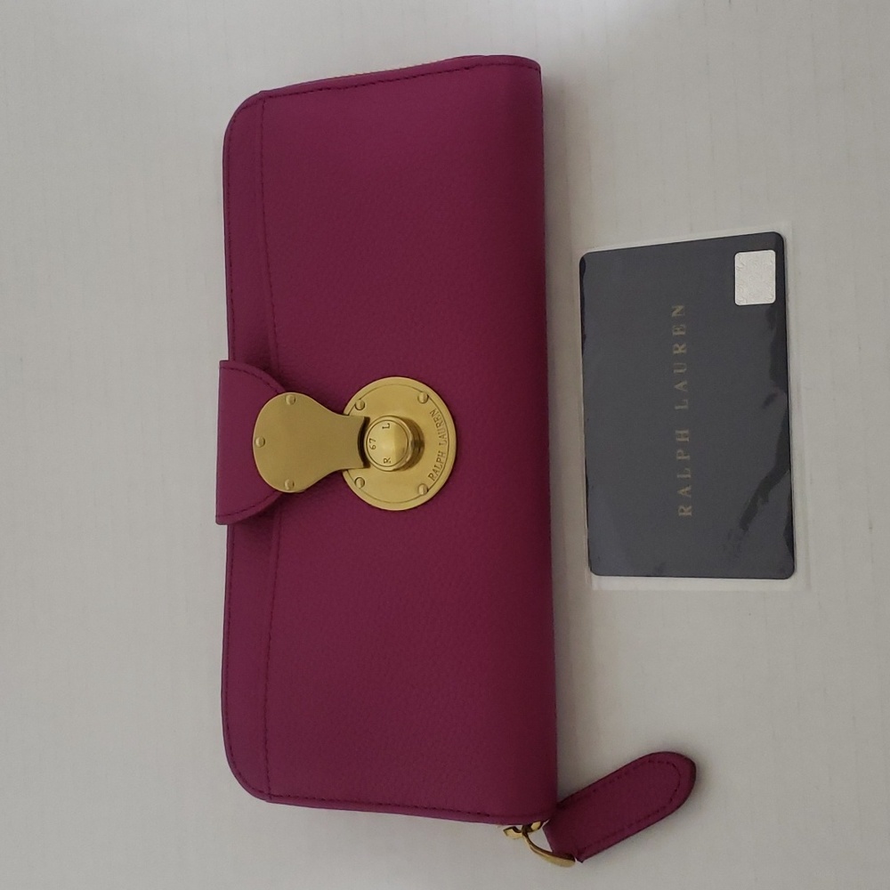 Ralph Lauren Collection Ricky Zip Around Wallet